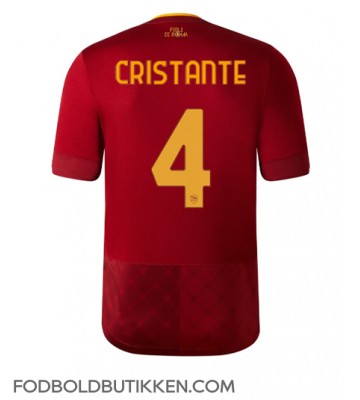 AS Roma Bryan Cristante #4 Hjemmebanetrøje 2022-23 Kortærmet